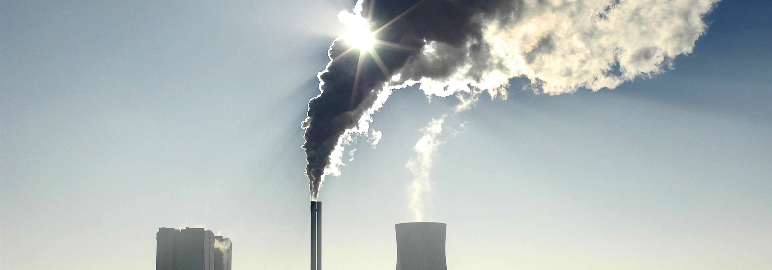 Rauch von Kraftwerken Rauch von Kraftwerken