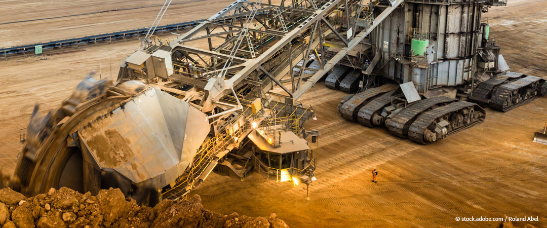 Braunkohleabbau-Anlage Braunkohleabbau-Anlage